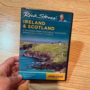 Rick Steves Ireland & Scotland DVD 6 Episodes 3 Hours Travel Guide 2000-2009 PBS